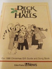 5- Vintage Christmas Song Books 1980's And 1990's Paperbacks