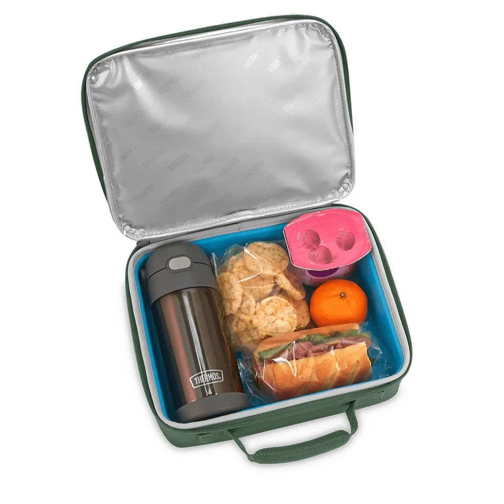 3-Pack Thermos Kid's Soft Lunch Box w/ Liner - Dinosaur Jungle, Dinosaur, Sharks