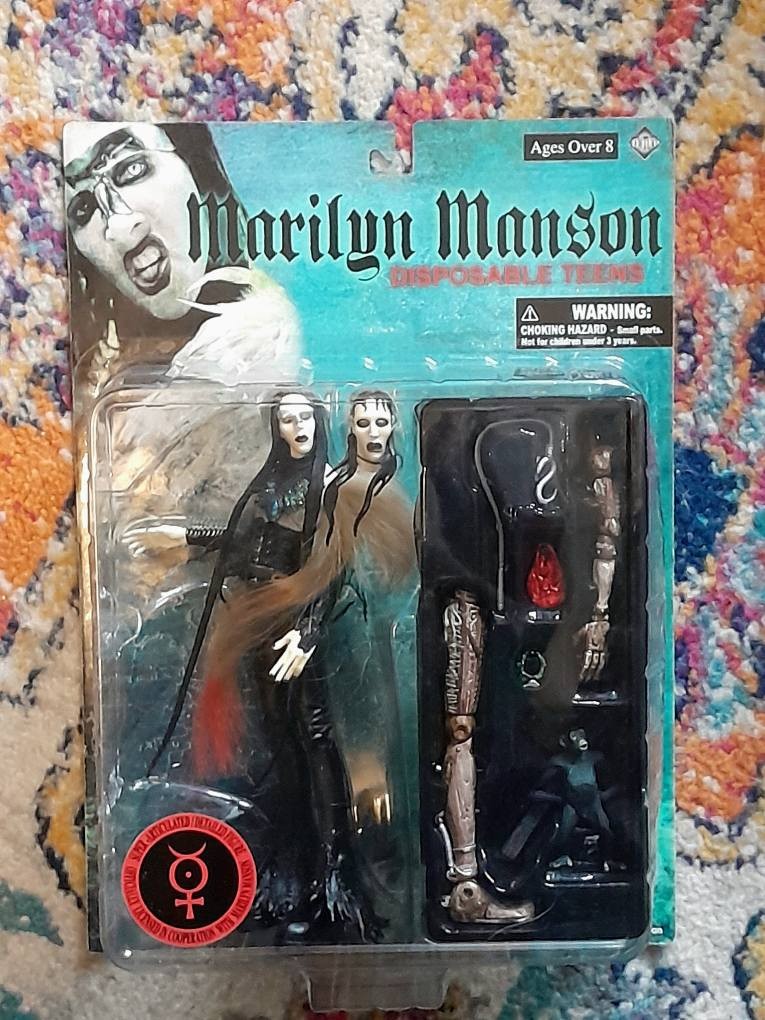 MARILYN MANSON Disposable Teens フィギュア Marilyn Manson Disposable Teens Action Figure Fewture Models | eBay