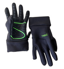 HEAD BLACK STRETCH GLOVES TODDLERS GIRL'S BOY'S SIZE LARGE 4-6 YO