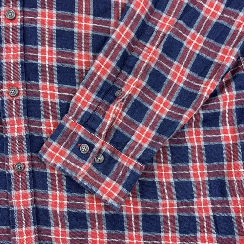 Brooks Brothers rotes Fleece Flanell Hemd Herren XXL Langarm Tartan kariert weich - Bild 3 von 12