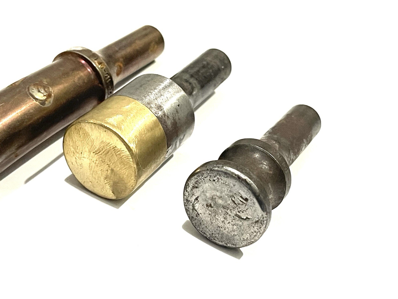 ATI Big Bore Rivet Set 3pc Lot .498 Shank Aircraft Tools