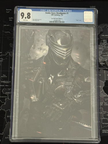 Snake Eyes: Deadgame #1 - CGC 9.8 - East Side Comics Edition A (LTD 1000)