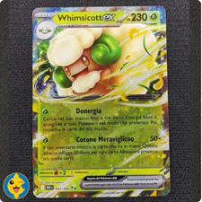 WHIMSICOTT EX 005/086 - WHT Pokemon Fuoco Bianco - ITALIANO - NEAR MINT