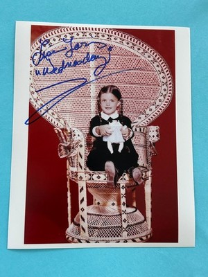 Lisa Loring  -   Wednesday   - signed, original Autogramm !!!