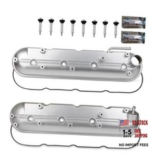 Valve Cover Set Compatible with Chevy Silverado Sierra Express 004-235ALUW