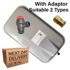 Ideal Logic Plus System S24 Boiler Expansion Vessel Kit 177540 & PRV & Adapter