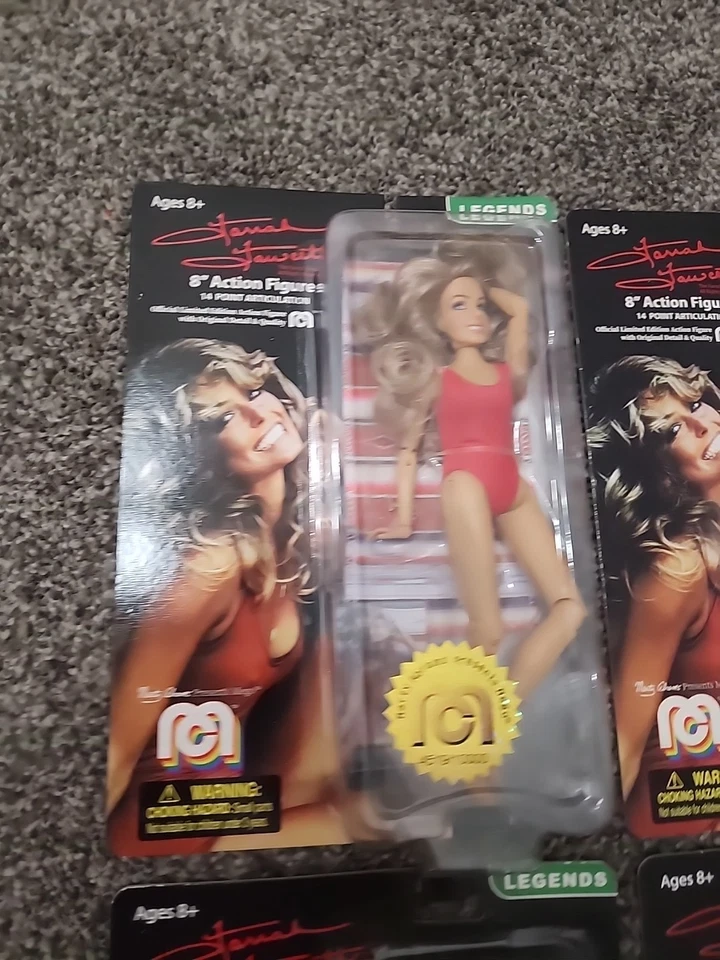 Figura de acción 8x FARRAH FAWCETT 8 pulgadas Mego (2018) Charlie's Angels serie # Foto 2 de 4