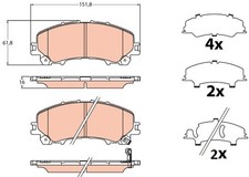 Kits de frein Infiniti Q60