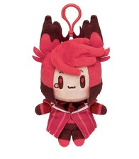 Juguete de peluche Hazbin Hotel Alastor sentado mascota 16 cm de Japón NUEVO