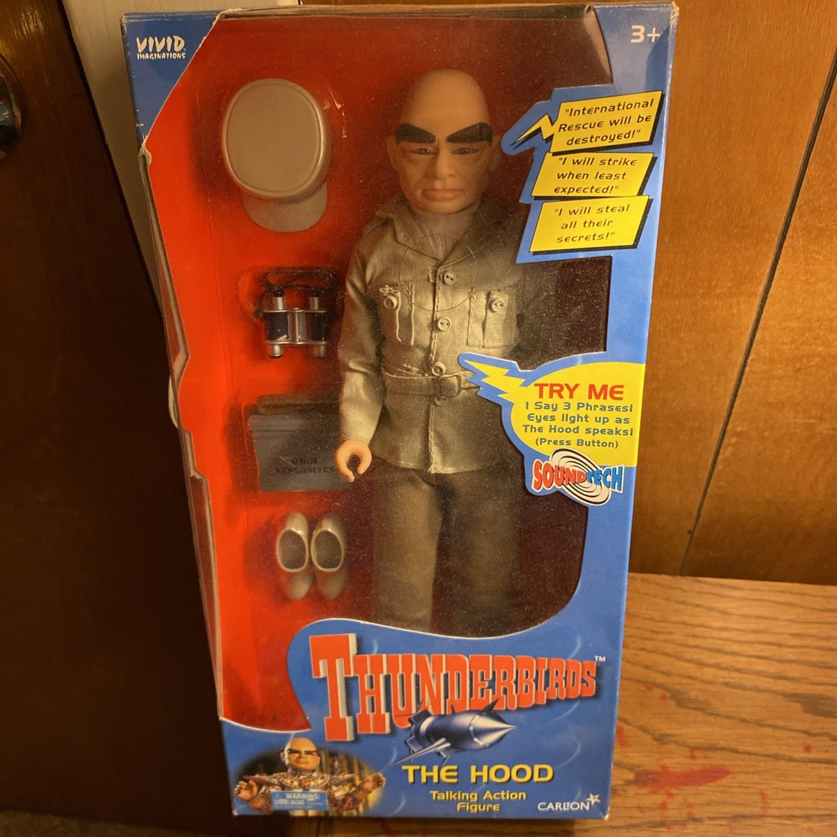 THUNDERBIRDS (サンダーバード)THE HOOD Figure Thunderbirds Movie Hood Action Figure | eBay