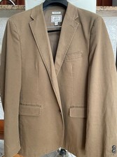 Men's Jos A.Bank 1905 Tailored Fit Brown Blazer Sport Coat Size Large - 199