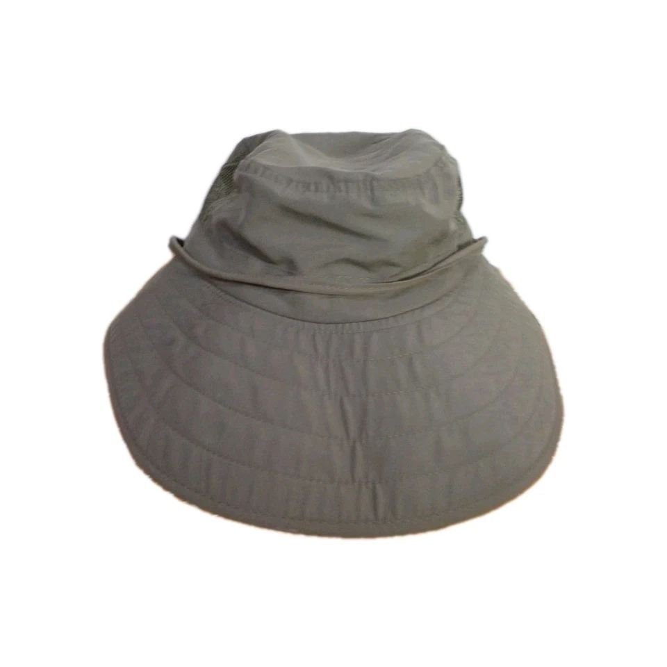 Zona de Protección Solar Sombrero Sol Adulto Verde Verano Protección Mentón Correa UPF 50+ Foto 4 de 4