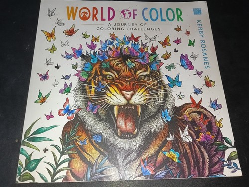 "World Of Color"  Coloring Book - Picture 1 of 3