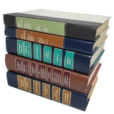 5 Vtg Reader's Digest Lot Instant Library Decor Covers Aesthetic Books for Craft