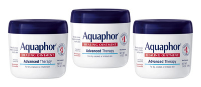 Pack 3 Aquaphor Healing Ointment Advanced Therapy, Skin Protectant, 14 Oz, 04/26