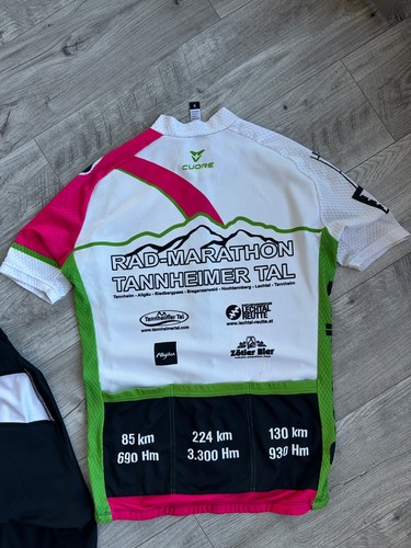 Cuore Swiss Hombre Multicolor 2 Piezas Traje Ciclismo Jersey + Pantalones Cortos Talla: S-M - Imagen 14 de 18
