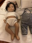 Vintage Complete Sasha Baby Doll # 510 Denim Play suit Hang Tag Original Box TLC — photo 7