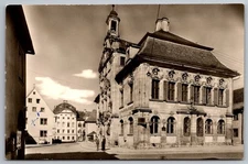 Rathaus Ellingen Bayern Germany Historic Building Real Photo RPPC