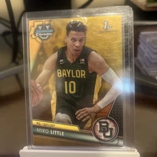 Miro Little 2023-24 Bowman Chrome University 1st Gold Refractor 50/50 #2