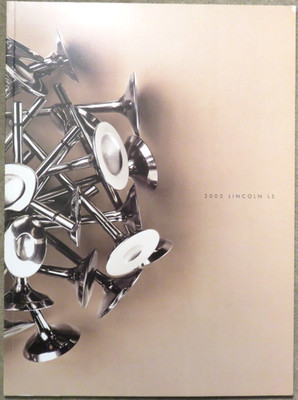 2002 Lincoln LS USA Prospekt Brochure, 38 Seiten
