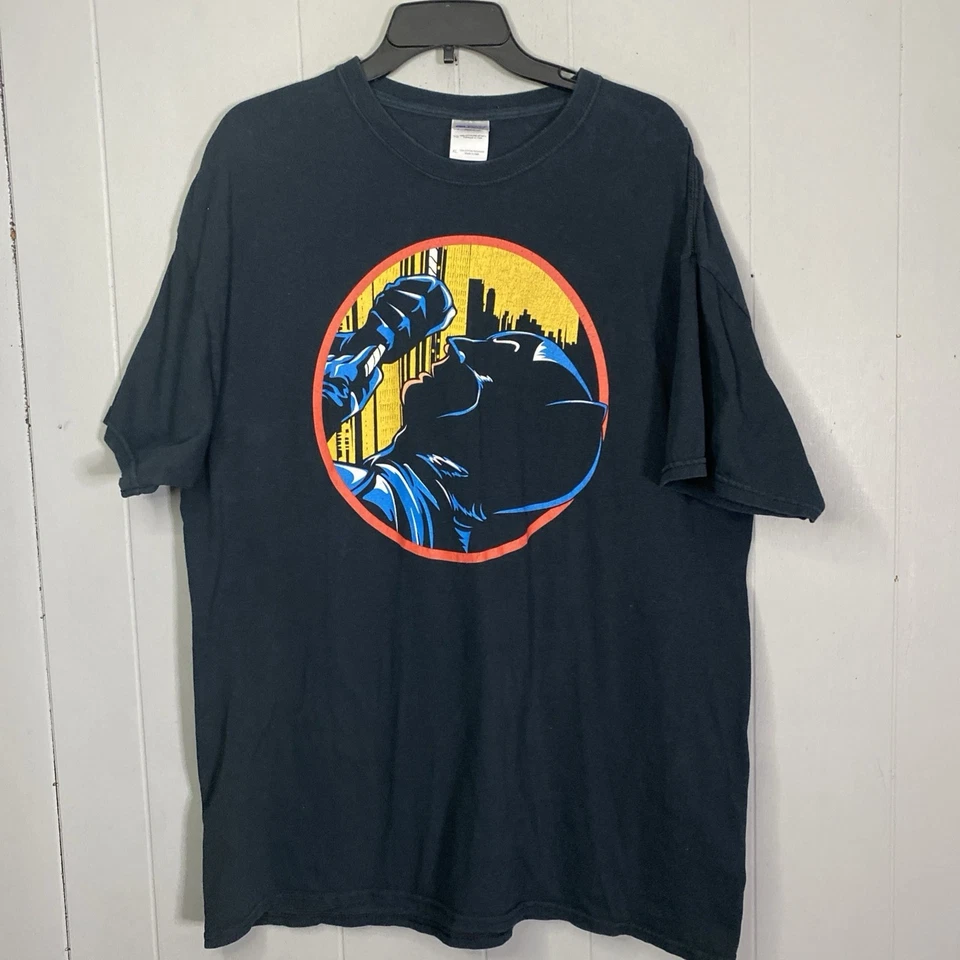 Vintage Batman Movie Promo T Shirt XL TG Y2K 23x31 - Image 4 of 4