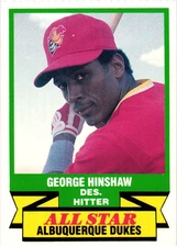 1988 CMC Triple A All-Stars #40 George Hinshaw