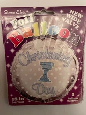 CHRISTENING DAY FOIL HELIUM BALLOON
