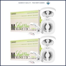 Reusable Magnetic Eyelashes with Applicator, Lightweight for Comfortable Wear