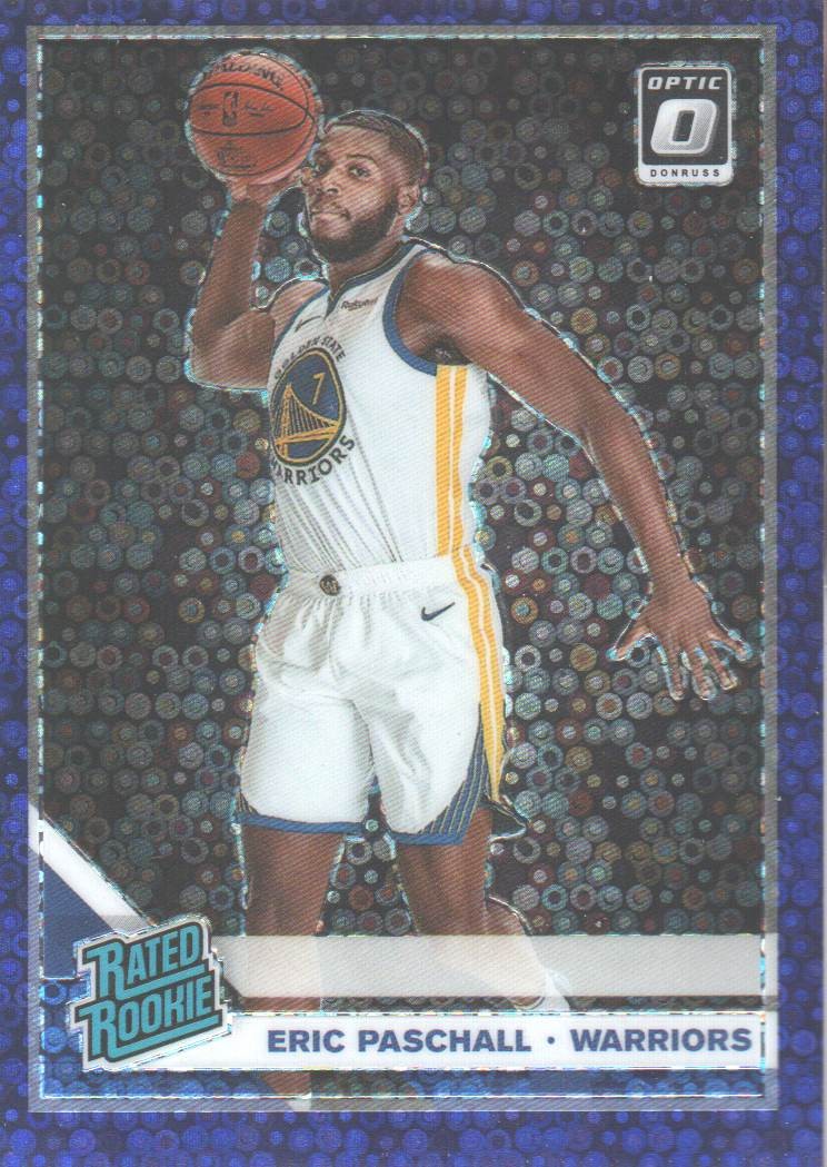 2019-20 Donruss Optic Basketball Fast Break Purple #199 Eric Paschall RR 10/95