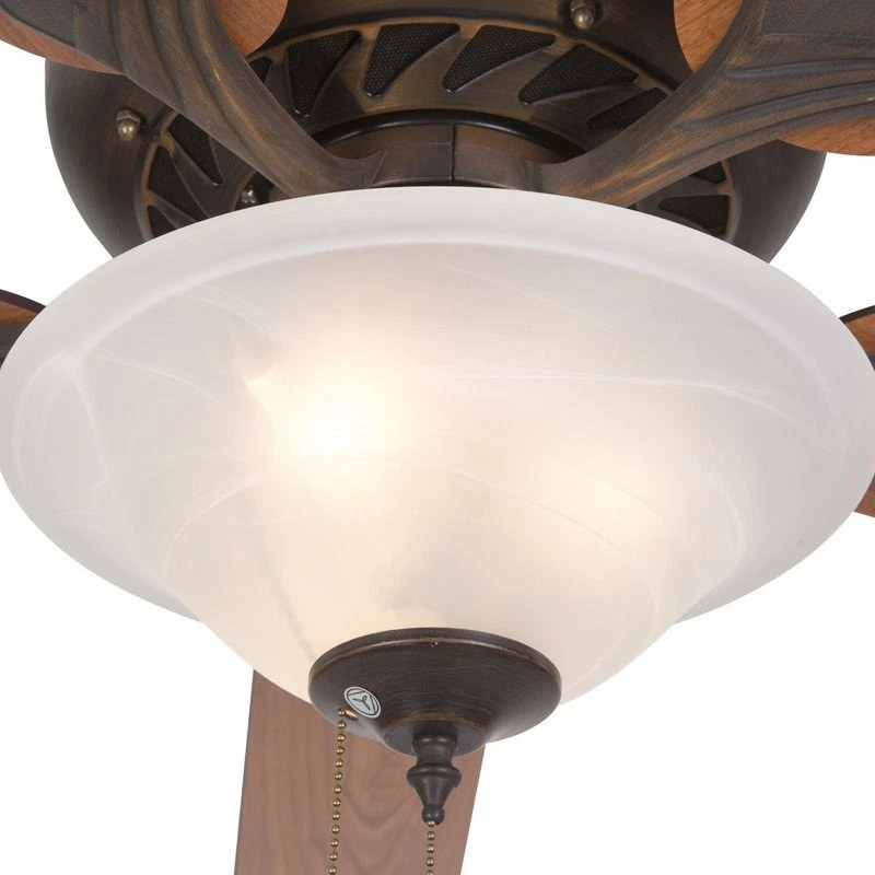 Ventilador de techo Yosemite Whitney 52" 5 aspas en bronce frotado Foto 3 de 4