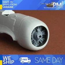 SBS 48101 1/48 Hawk H75A-3 French AF engine set for Wolfpack/Hobbycraft kit