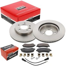 MAPCO BREMSSCHEIBEN Ø303mm + BREMSBELÄGE SATZ VORDERACHSE passend für VW AMAROK