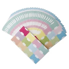 Adhesive Label Sticker Writable Index Labels Adhesive Notes for Notebook