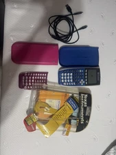 Texas Instruments TI-84 Plus Graphics Calculator - Blue/Pink