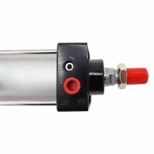 Double Acting Air Cylinder Pneumatic Standard Cylinder Aluminum Alloy 1.96'' - Picture 13 of 15
