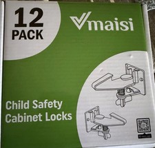 Cabinet Locks Child Safety Latches Baby Proof Door Drawer Lock - 11 Pack