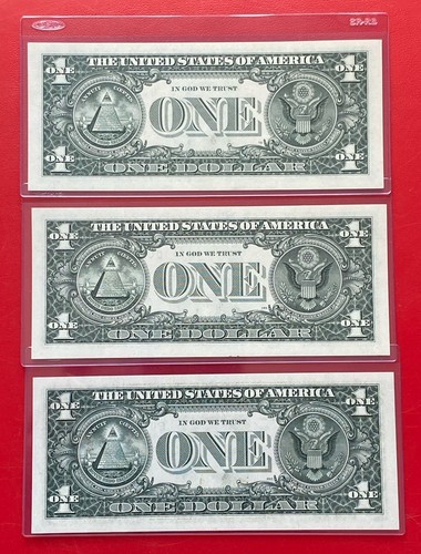 1988A $1 STAR ( 9 DISTRICT STAR FULL SET ) UNCIRCULATED - Picture 3 of 7