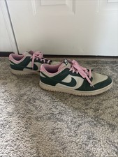 Zapatillas bajas para hombre Nike SB Dunk talla 14 personalizadas “Free Soul” verde/rosa
