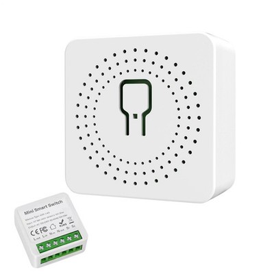 1pc 16A Tuya WiFi Smart Switch Mini 2-Wege DIY Breaker Modul-Smart Life Control