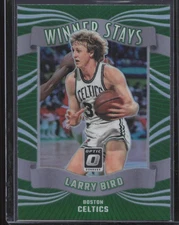 2023-24 Donruss Optic #3 Larry Bird Winner Stays Silver Holo HOFer