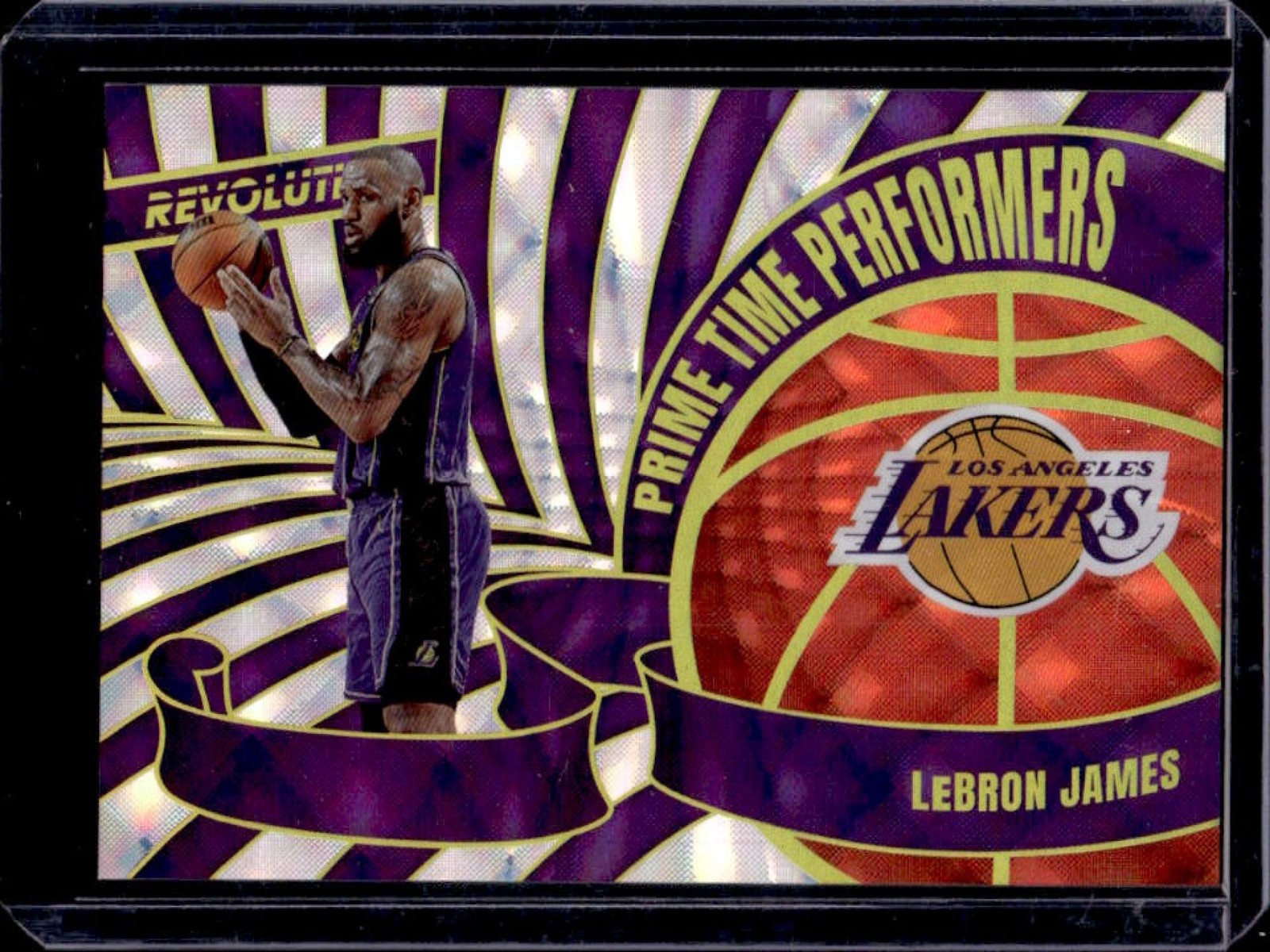 2023-24 Panini Revolution LeBron James Prime Time Performers #3 Lakers