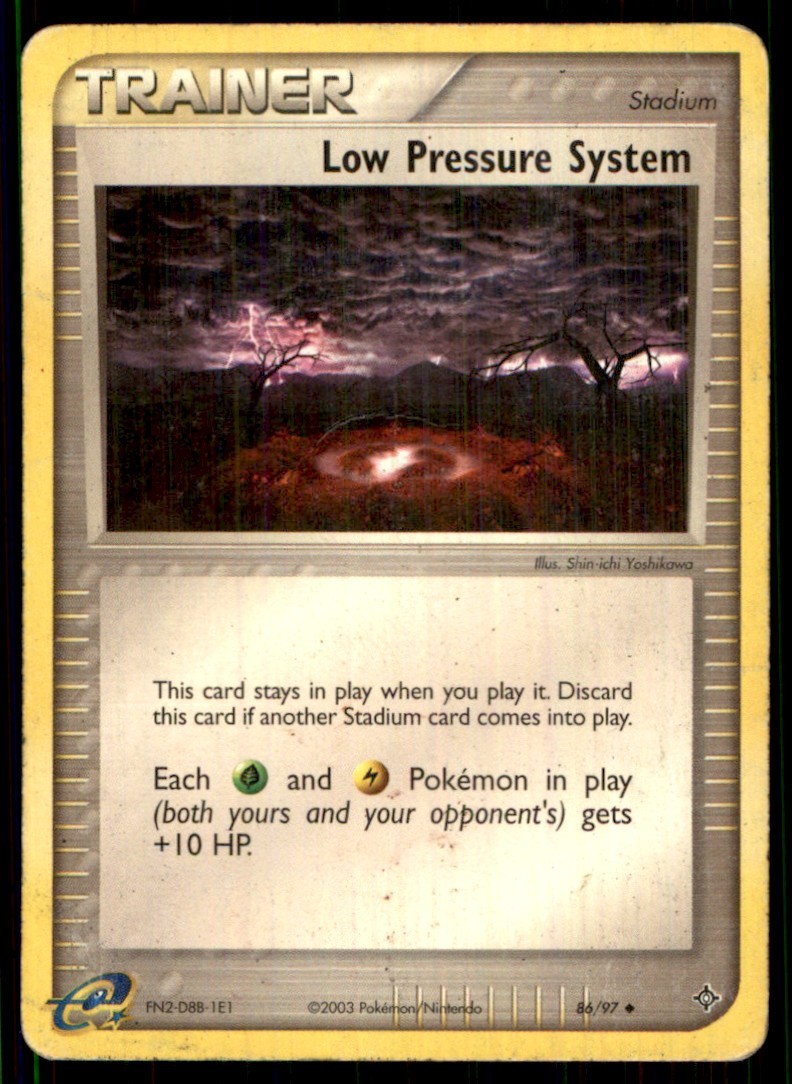 2003 EX - Dragon Low Pressure System Uncommon #86