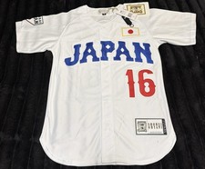 Shohei Ohtani 16 Japan Baseball Jersey White Men  s S