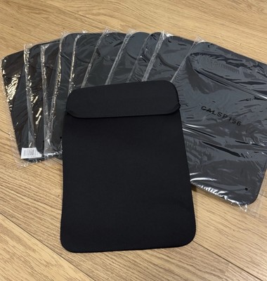 Großpackung 10 Stck. - 15,6'' Neopren Tragetasche Abdeckung Tasche für Laptop iPad Tablet