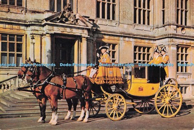 D276348 Longleat Der Marquess von Bath 200 Jahre alte Coch, in dem er die