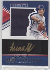 2018 USA Baseball Stars & Stripes Black Gold Jerseys 54/89 Lucas Gordon Auto 1u6