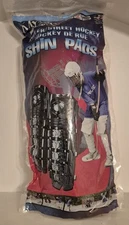 Mylec Street Roller Dek Hockey Shin Pads [ #130 ] Black ( 15" ) Large Brand NEW 