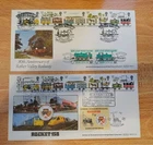GB Stamp Cover Rother Valley, Rocket 150 Covers 1980