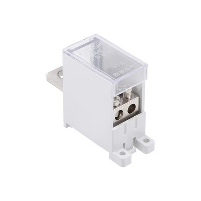 1 In 2 Out DIN Rail Terminal Blocks 250A Max Input Distribution Block